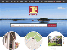 Tablet Screenshot of 1stchoicesc.com